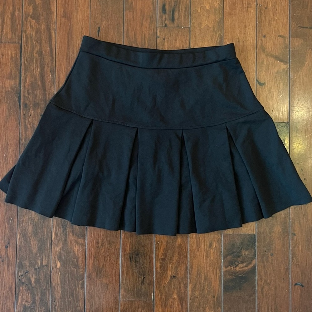 Werena poly/spandex pleated cheerleader skirt